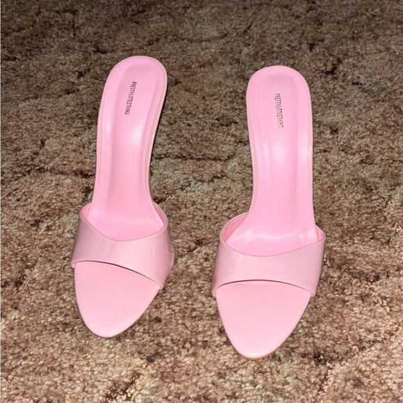 Never worn pretty little thing heels size 8 *sold out online* - Picture 6 of 6